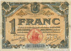 1 Franc FRANCE regionalism and various Rochefort-Sur-Mer 1920 JP.107.19 VG