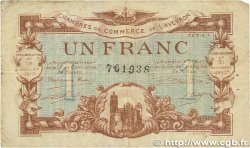 1 Franc FRANCE regionalismo y varios Rodez et Millau 1917 JP.108.14 RC
