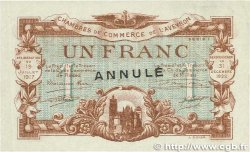 1 Franc Annulé FRANCE regionalism and various Rodez et Millau 1917 JP.108.15 VF+