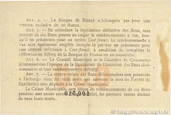 50 Centimes FRANCE regionalismo y varios Rouen 1920 JP.110.01 BC+