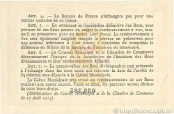2 Francs FRANCE regionalismo e varie Rouen 1916 JP.110.25 q.SPL