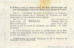 2 Francs FRANCE regionalism and miscellaneous Rouen 1920 JP.110.52 VF+