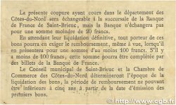 50 Centimes FRANCE régionalisme et divers Saint-Brieuc 1918 JP.111.01 TB