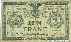 1 Franc FRANCE regionalismo y varios Saint-Brieuc 1918 JP.111.06 BC