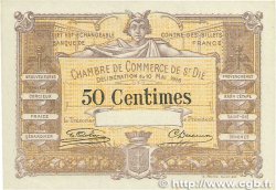 50 Centimes Spécimen FRANCE regionalismo y varios Saint-Die 1916 JP.112.06