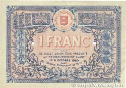 1 Franc Annulé FRANCE regionalism and various  1916 JP.112.03var. XF