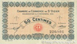 50 Centimes FRANCE regionalismo e varie Saint-Dizier 1915 JP.113.01