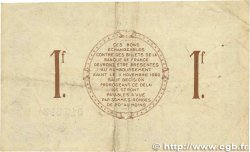 1 Franc FRANCE regionalism and miscellaneous Saint-Dizier 1915 JP.113.06 F