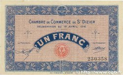 1 Franc FRANCE régionalisme et divers Saint-Dizier 1916 JP.113.12 TTB