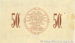 50 Centimes FRANCE Regionalismus und verschiedenen Saint-Dizier 1917 JP.113.15 fVZ
