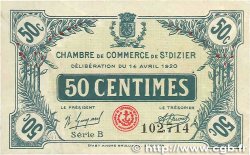 50 Centimes FRANCE regionalism and various Saint-Dizier 1920 JP.113.17 VF