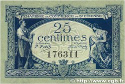 25 Centimes FRANCE regionalism and miscellaneous Saint-Étienne 1921 JP.114.05 VF