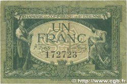 1 Franc FRANCE regionalismo y varios Saint-Étienne 1921 JP.114.07 RC