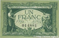 1 Franc FRANCE regionalism and various Saint-Étienne 1921 JP.114.07 XF