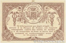 1 Franc Annulé FRANCE regionalismo y varios Sens 1916 JP.118.05 SC