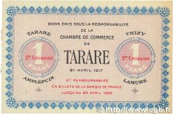 1 Franc FRANCE regionalism and miscellaneous Tarare 1917 JP.119.25 XF+