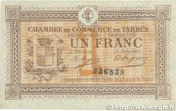 1 Franc FRANCE regionalism and miscellaneous Tarbes 1915 JP.120.05