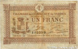 1 Franc FRANCE regionalism and various Tarbes 1915 JP.120.10 VG