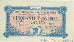 50 Centimes FRANCE regionalism and miscellaneous Tarbes 1917 JP.120.12 VF+