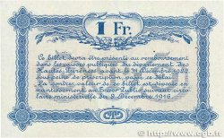 1 Franc Annulé FRANCE regionalism and various Tarbes 1917 JP.120.15 XF