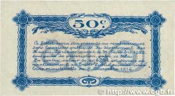 50 Centimes FRANCE regionalismo y varios Tarbes 1922 JP.120.24 MBC+