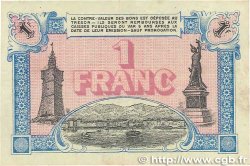 1 Franc FRANCE regionalism and various Toulon 1917 JP.121.20 F