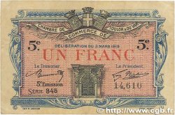 1 Franc FRANCE Regionalismus und verschiedenen Toulon 1919 JP.121.27 S