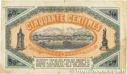 50 Centimes FRANCE regionalism and miscellaneous Toulon 1920 JP.121.30 G
