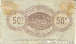 50 Centimes FRANCE regionalism and miscellaneous Toulouse 1914 JP.122.08 F