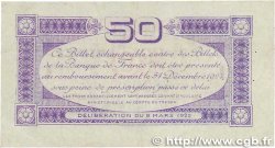 50 Centimes FRANCE regionalism and miscellaneous Toulouse 1922 JP.122.44 VF+