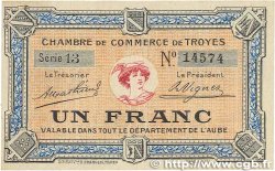 1 Franc FRANCE regionalism and miscellaneous  1918 JP.124.03var. VF
