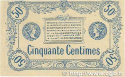 50 Centimes FRANCE Regionalismus und verschiedenen Troyes 1918 JP.124.05 VZ