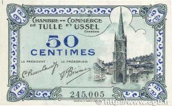 50 Centimes FRANCE regionalism and various Tulle et Ussel 1918 JP.126.01 AU