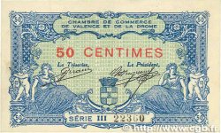 50 Centimes FRANCE regionalismo y varios Valence 1915 JP.127.02