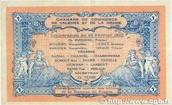 1 Franc FRANCE regionalism and various Valence 1915 JP.127.03 VF