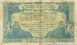 50 Centimes FRANCE regionalismo y varios Valence 1915 JP.127.06 BC