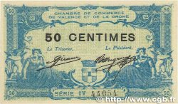 50 Centimes FRANCE regionalism and various Valence 1915 JP.127.06 XF+