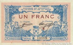 1 Franc FRANCE regionalism and miscellaneous Valence 1915 JP.127.08 VF