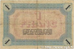 1 Franc FRANCE regionalismo y varios Vienne 1915 JP.128.05 RC+