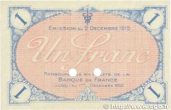 1 Franc Spécimen FRANCE régionalisme et divers Villefranche-Sur-Saône 1915 JP.129.05 SPL