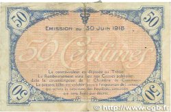50 Centimes FRANCE regionalismo y varios Villefranche-Sur-Saône 1918 JP.129.07 BC