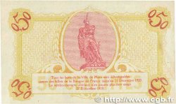 50 Centimes FRANCE Regionalismus und verschiedenen Metz 1918 JP.131.01 VZ