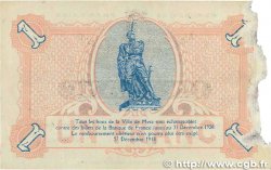 1 Franc FRANCE regionalism and miscellaneous Metz 1918 JP.131.04 VG
