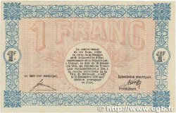 1 Franc FRANCE regionalismo y varios Mulhouse 1918 JP.132.02 SC