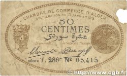 50 Centimes FRANCE regionalism and various Alger 1915 JP.137.09 G