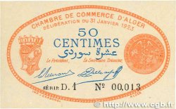 50 Centimes FRANCE regionalismo y varios Alger 1923 JP.137.25 FDC