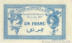 1 Franc FRANCE Regionalismus und verschiedenen Bône 1917 JP.138.05 VZ