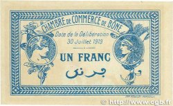 1 Franc FRANCE regionalismo y varios Bône 1919 JP.138.10 SC+