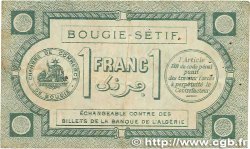1 Franc FRANCE regionalismo e varie Bougie, Sétif 1915 JP.139.02 MB
