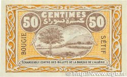50 Centimes Annulé FRANCE regionalism and various Bougie, Sétif 1918 JP.139.04 XF+